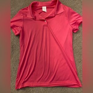 Women’s Pink Golf Polo
